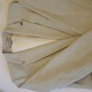 H&M US10 GRAY CLASSIC PANT SUIT